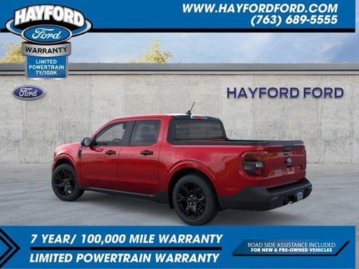 Ruby Red Metallic Tinted Clearcoat 2026 Ford Maverick XLT