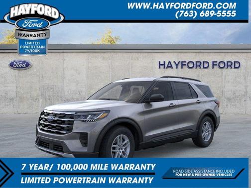 Carbonized Gray Metallic 2026 Ford Explorer Active
