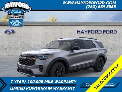 Carbonized Gray 2026 Ford Explorer Tremor