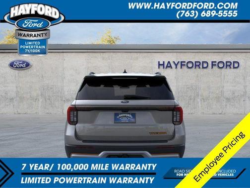 Carbonized Gray 2026 Ford Explorer Tremor