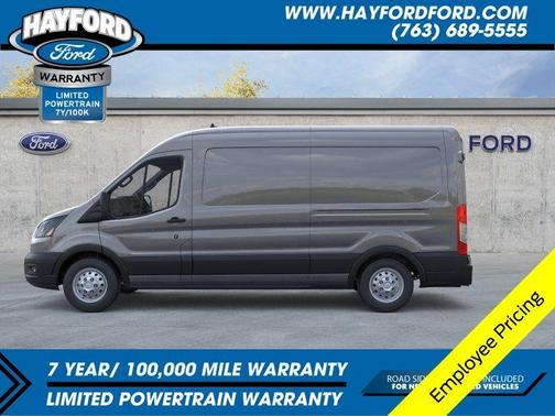 Carbonized Gray Metallic 2026 Ford Transit-250 148 WB Medium Roof Cargo
