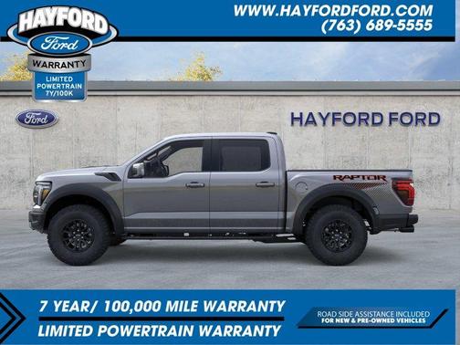 Carbonized Gray Metallic 2026 Ford F-150 Raptor