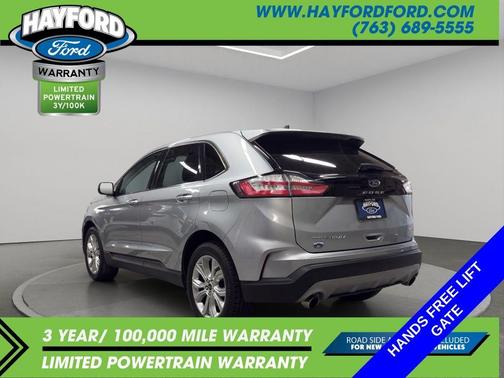 Iconic Silver Metallic 2024 Ford Edge Titanium