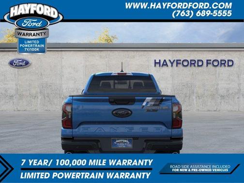 Velocity Blue Metallic 2026 Ford Ranger Raptor