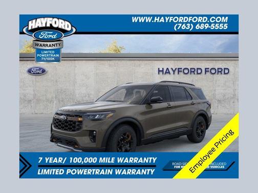 Gray 2026 Ford Explorer Tremor