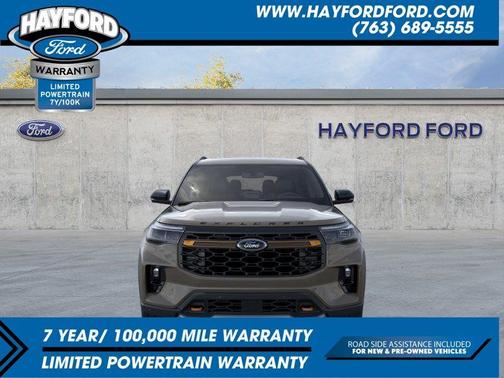 Gray 2026 Ford Explorer Tremor
