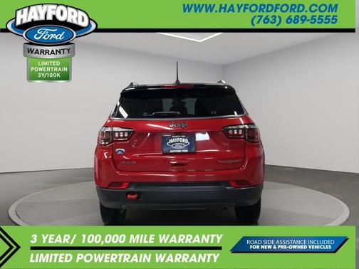 Redline Pearlcoat 2021 Jeep Compass Trailhawk