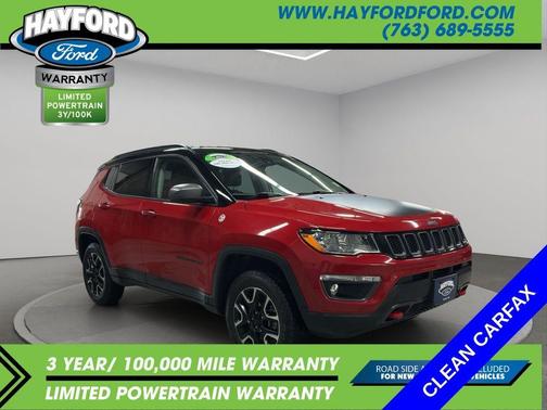Redline Pearlcoat 2021 Jeep Compass Trailhawk