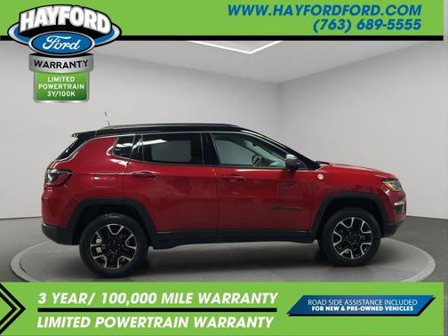 Redline Pearlcoat 2021 Jeep Compass Trailhawk