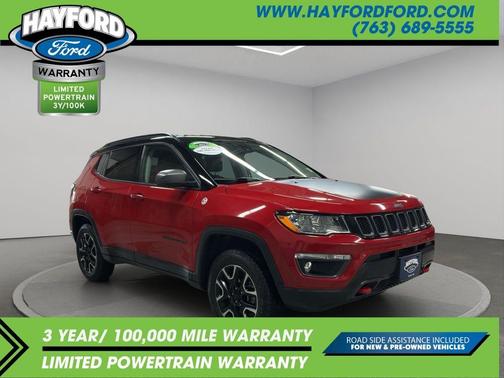 Redline Pearlcoat 2021 Jeep Compass Trailhawk
