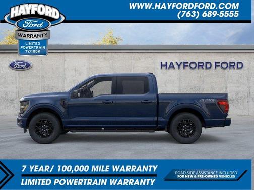 Antimatter Blue Metallic 2026 Ford F-150 XLT