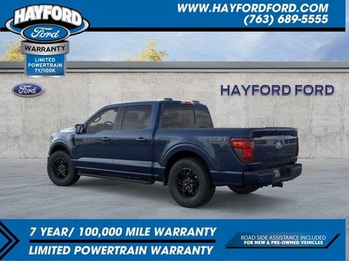 Antimatter Blue Metallic 2026 Ford F-150 XLT