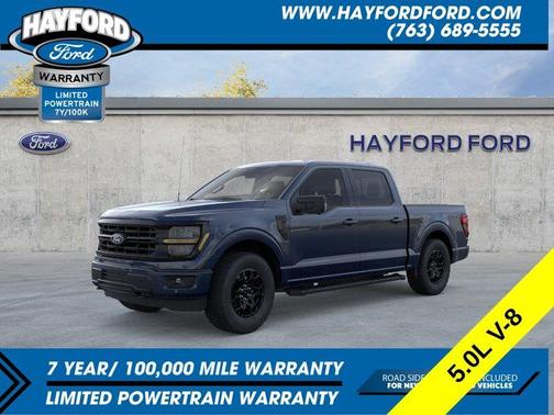 Antimatter Blue Metallic 2026 Ford F-150 XLT