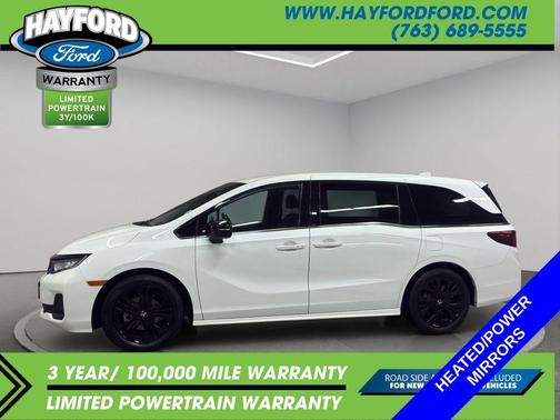 White 2025 Honda Odyssey Sport-L