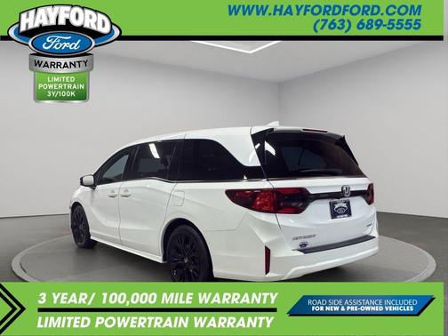 White 2025 Honda Odyssey Sport-L