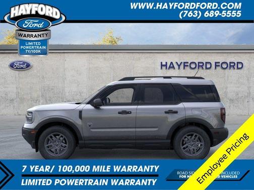 Carbonized Gray Metallic 2026 Ford Bronco Sport Big Bend