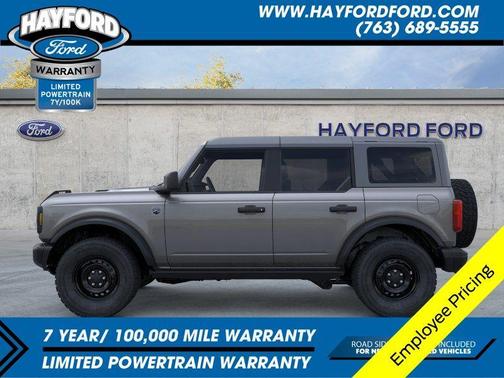 Carbonized Gray Metallic 2026 Ford Bronco Big Bend