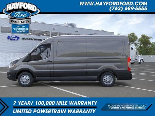 Carbonized Gray Metallic 2026 Ford Transit-350 148 WB Medium Roof Cargo