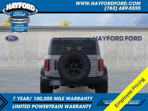 Avalanche Gray 2026 Ford Bronco Badlands