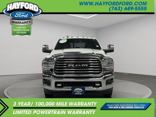 Pearl White 2024 RAM 3500 Longhorn