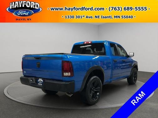 Hydro Blue Pearlcoat 2022 RAM 1500 Classic SLT