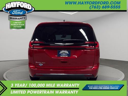 Red 2025 Chrysler Pacifica Select