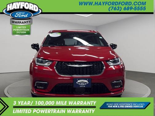 Red 2025 Chrysler Pacifica Select
