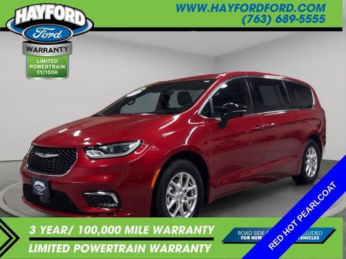 Red 2025 Chrysler Pacifica Select