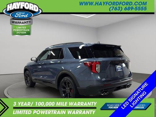 Blue Metallic 2021 Ford Explorer ST