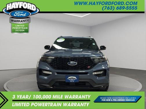 Blue Metallic 2021 Ford Explorer ST