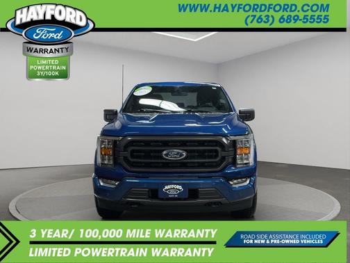 Atlas Blue Metallic 2023 Ford F-150 XLT
