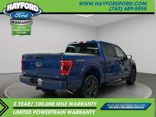 Atlas Blue Metallic 2023 Ford F-150 XLT