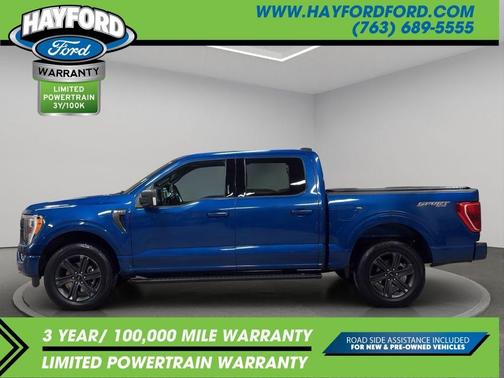 Atlas Blue Metallic 2023 Ford F-150 XLT