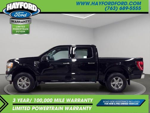 Black Metallic 2021 Ford F-150 XLT