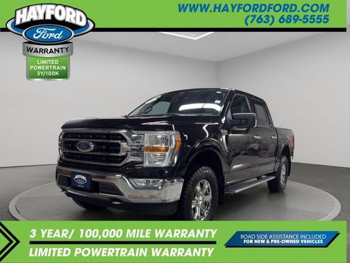 Black Metallic 2021 Ford F-150 XLT