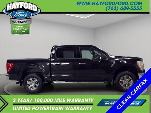 Black Metallic 2021 Ford F-150 XLT