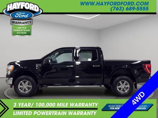 Black Metallic 2021 Ford F-150 XLT