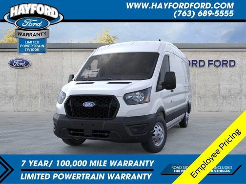 Oxford White 2026 Ford Transit-350 148 WB Medium Roof Cargo