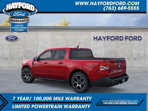 Ruby Red 2026 Ford Maverick Lariat