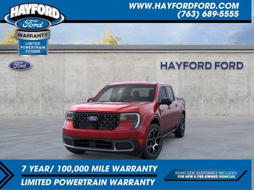 Ruby Red 2026 Ford Maverick Lariat