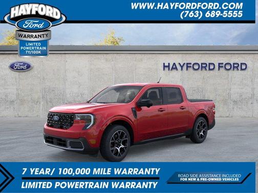 Ruby Red 2026 Ford Maverick Lariat