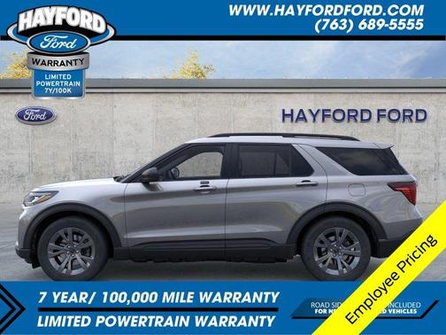 Carbonized Gray Metallic 2026 Ford Explorer Active