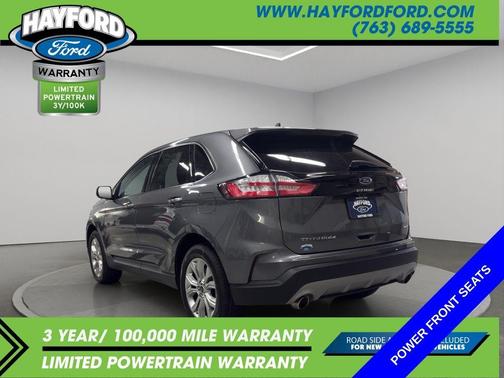 Carbonized Gray Metallic 2024 Ford Edge Titanium