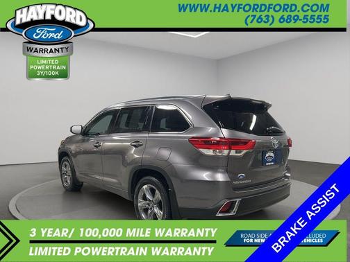 2019 Toyota Highlander Limited Platinum