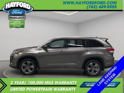 2019 Toyota Highlander Limited Platinum