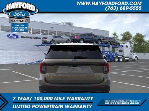 Gray 2026 Ford Explorer ST-Line