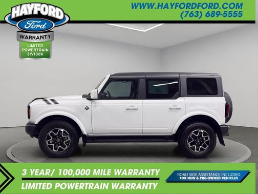 Oxford White 2024 Ford Bronco Outer Banks