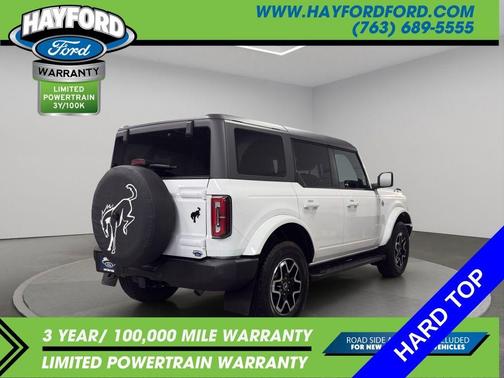 Oxford White 2024 Ford Bronco Outer Banks