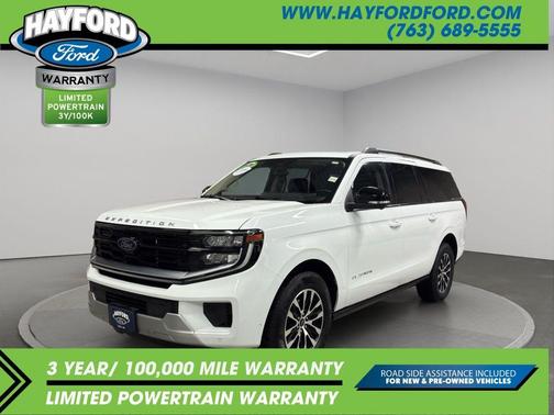 Oxford White 2025 Ford Expedition Max Platinum