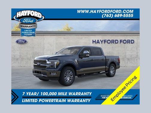 Antimatter Blue Metallic 2026 Ford F-150 King Ranch